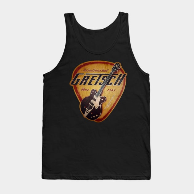 GRETSCH Tank Top by irvtolles